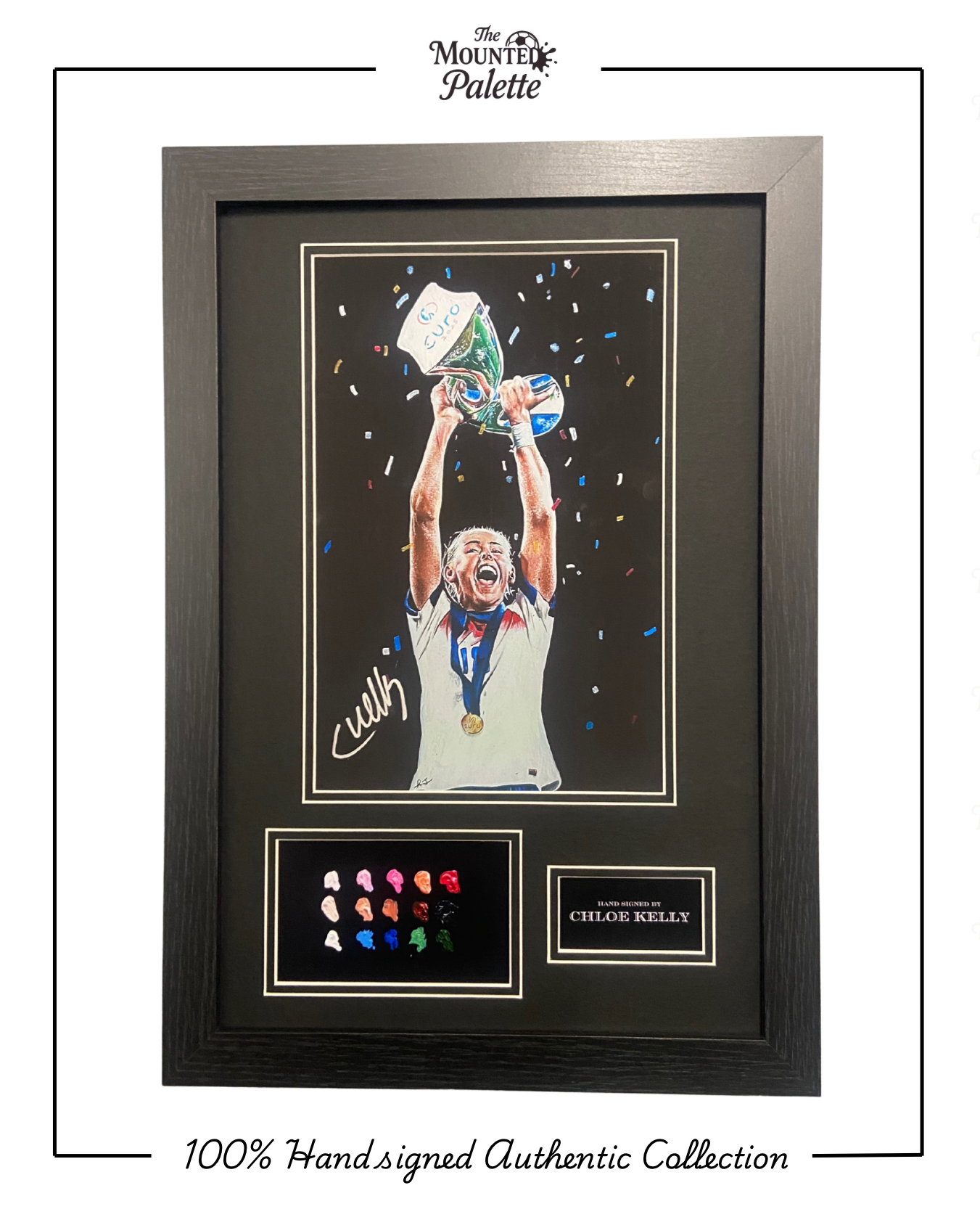 Hand signed 100% authentic Chloe Kelly