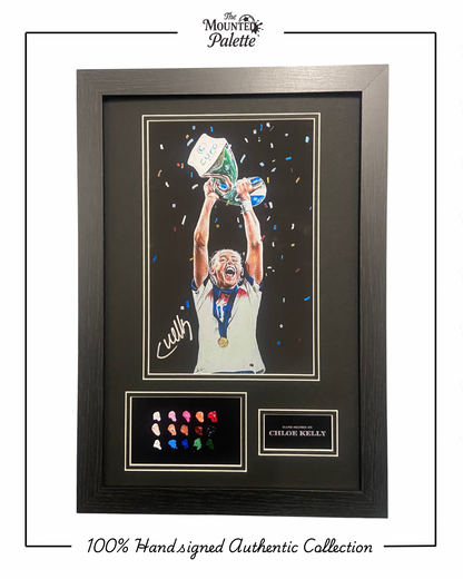 Hand signed 100% authentic Chloe Kelly