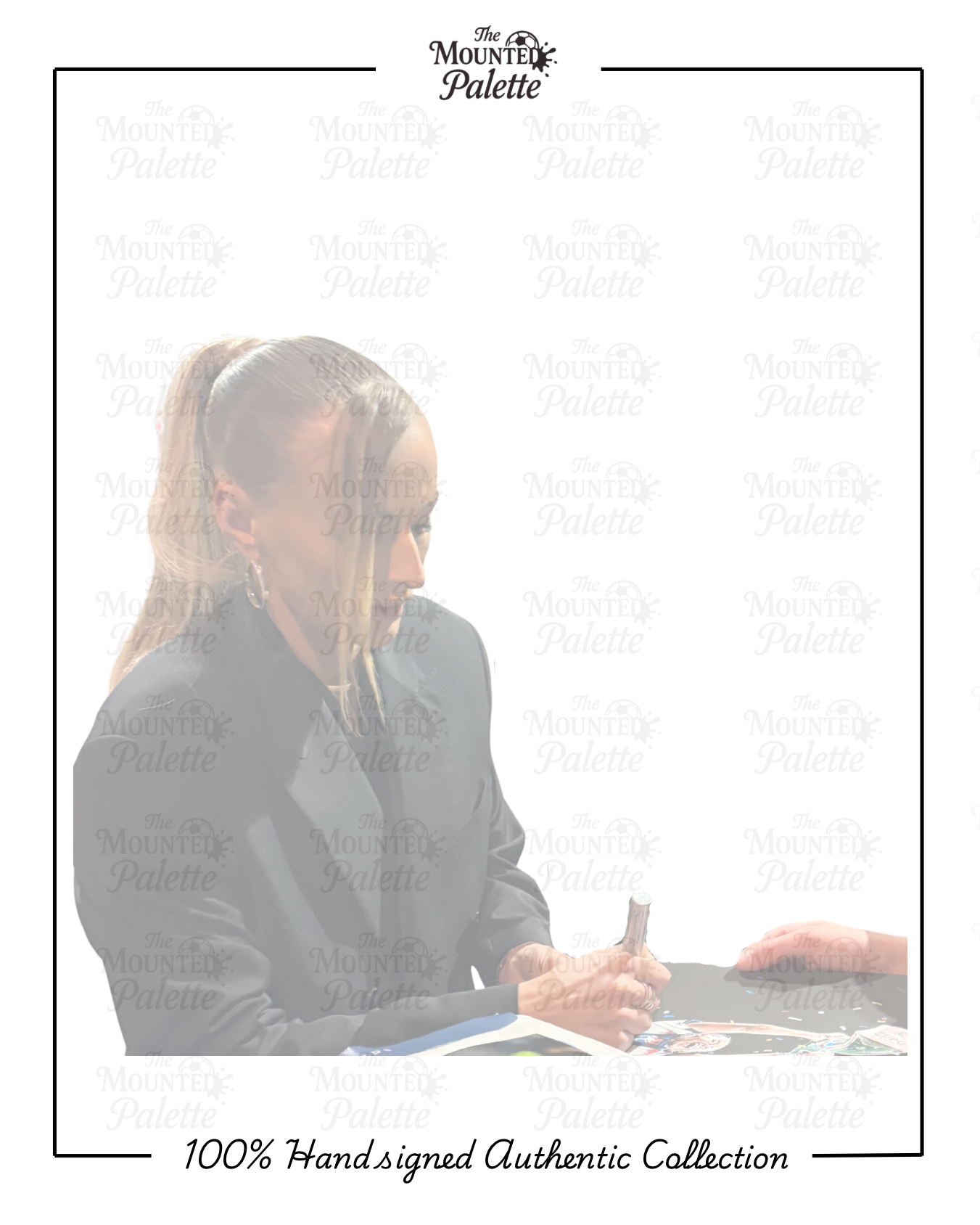 Hand signed 100% authentic Chloe Kelly