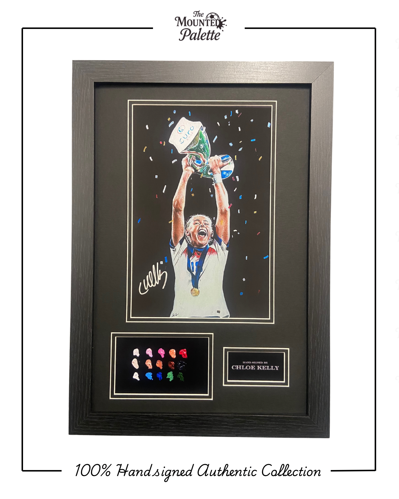 Hand signed 100% authentic Chloe Kelly